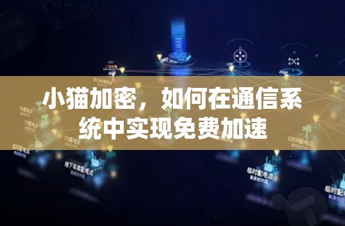 小猫加密,如何在通信系统中实现免费加速